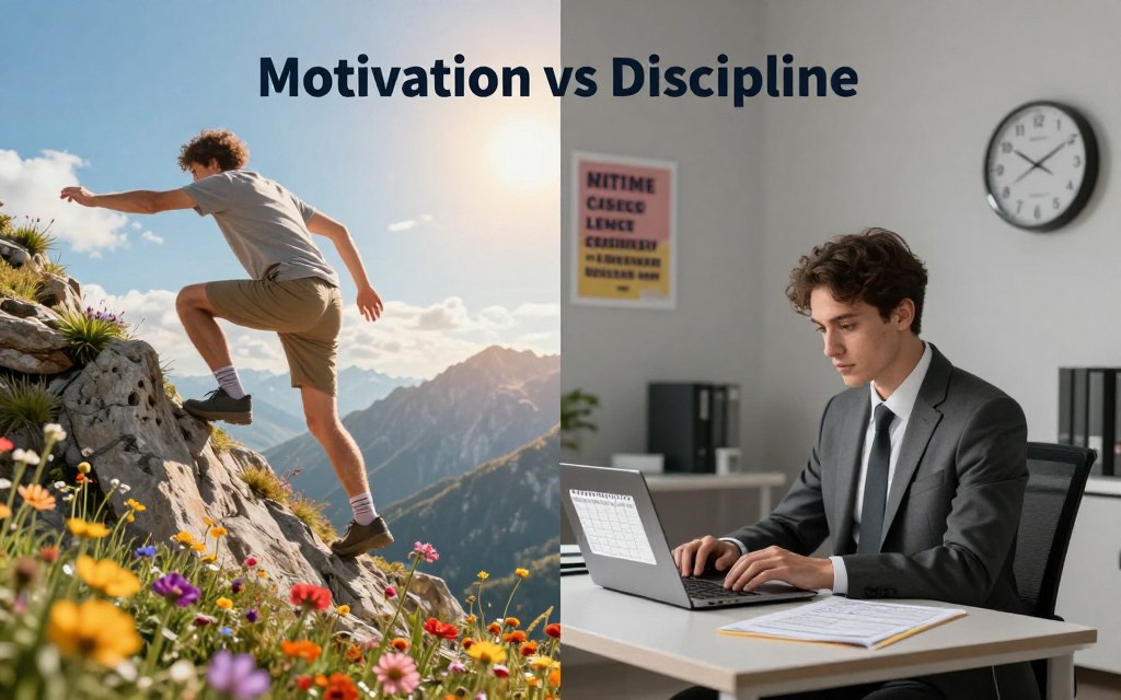 motivation vs discipline